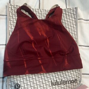 lululemon athletica Women's Burgundy Sports Bra
